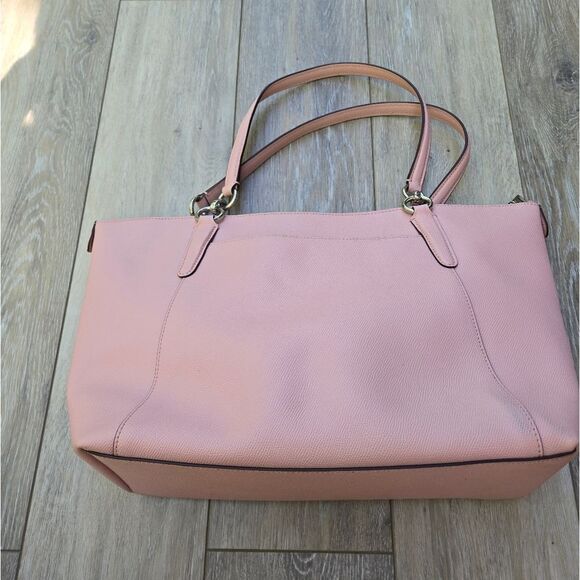 COACH Ava Tote Bag Nude Pink Color F57526 Hand Shoulder Purse - Picture 6 of 16